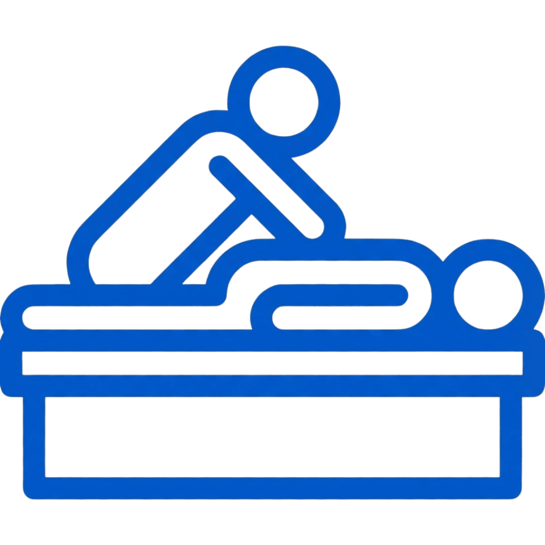 Icona che rappresenta l'effetto massaggio e digitopressione del dispositivo Neck Cloud.